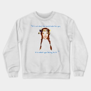 Anne with an E Crewneck Sweatshirt